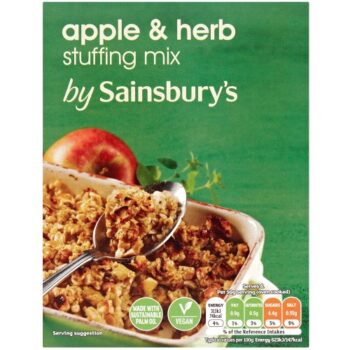 Sainsbury's Apple & Herb Stuffing Mix (130g)