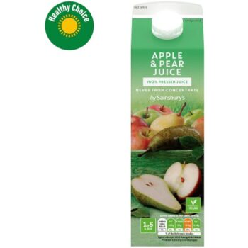 Sainsbury's Apple & Pear Juice Not From Concentrate (1 Litre)