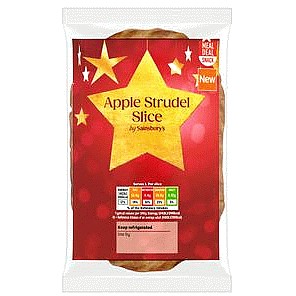 Sainsbury's Apple Strudel Slice (117g)