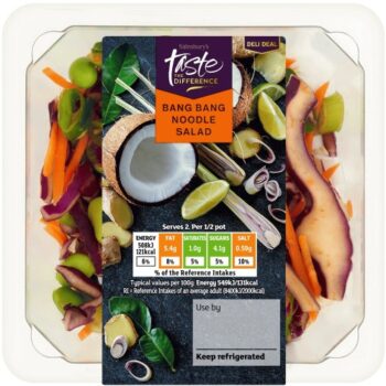 Sainsbury's Bang Bang Noodle Salad Taste the Difference (185g)