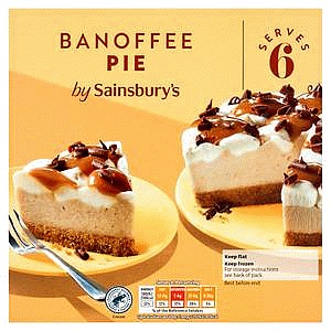 Sainsbury's Banoffee Pie (500g)