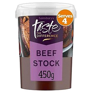 Sainsbury's Beef Stock Taste the Difference (450g)