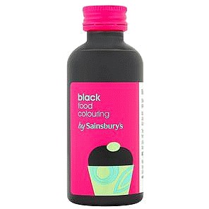Sainsbury's Black Food Colouring (60ml)