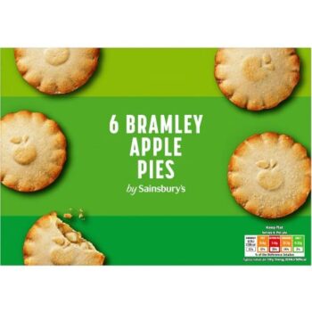 Sainsbury's Bramley Apple Pies (6)