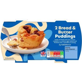 Sainsbury's Bread & Butter Pudding (2 x 120g)