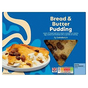 Sainsbury's Bread & Butter Pudding Dessert (515g)