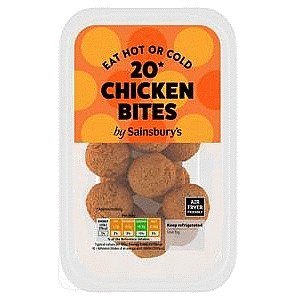 Sainsbury's Breaded Chicken Bites (20 x 200g)