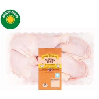 Sainsbury's British Fresh Skin on Chicken Legs (1kg)