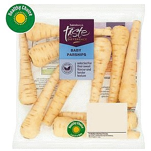 Sainsbury's British Heritage Baby Parsnips Taste the Difference (230g)