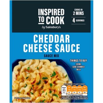 Sainsbury's Cheddar Cheese Sauce Mix Inspired to Cook (40g)