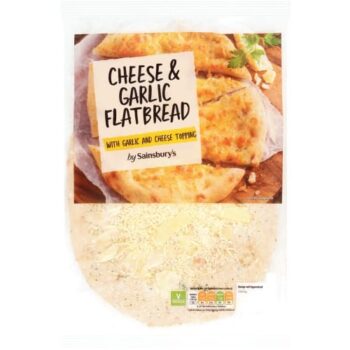 Sainsbury's Cheese & Garlic Flatbread (224g)