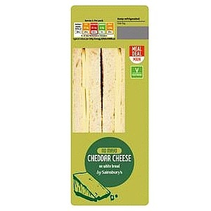 Sainsbury's Cheese Sandwich No Mayo