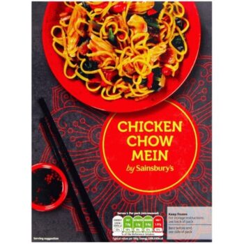 Sainsbury's Chicken Chow Mein Ready Meal (400g)