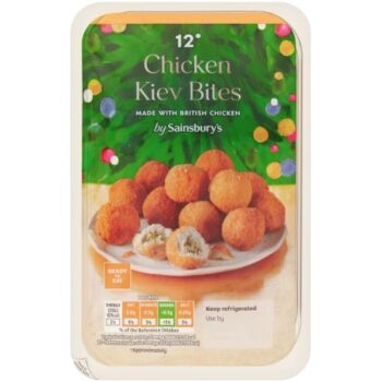 Sainsbury's Chicken Kyiv Bites (12 x 216g)