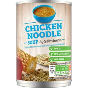 Sainsbury's Chicken Noodle Soup (400g)