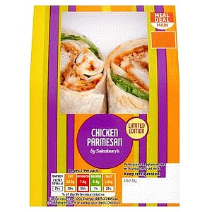 Sainsbury's Chicken Parmesan Wrap