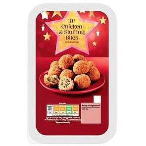 Sainsbury's Chicken & Stuffing Bites (10 x 200g)