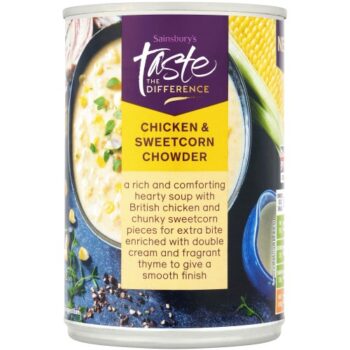Sainsbury's Chicken & Sweetcorn Chowder Taste the Difference (380g)