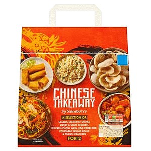 Sainsbury's Chinese Sweet & Sour Chicken & Chow Mein Takeaway Ready Meal For 2 (1283g)