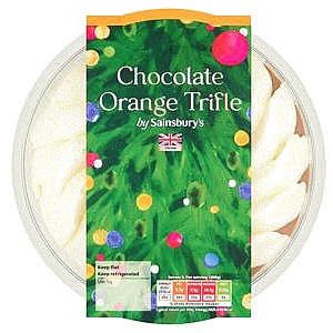 Sainsbury's Chocolate Orange Trifle (500g)