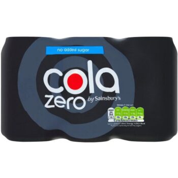 Sainsbury's Cola Zero (6 x 330ml)