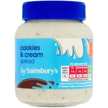 Sainsbury's Cookies & Cream Spread (350g)