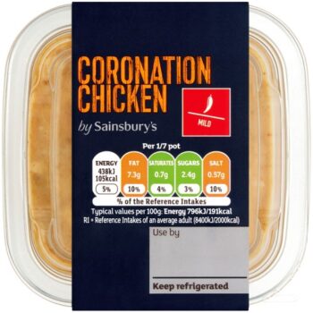 Sainsbury's Coronation Chicken Deli Filler (385g)