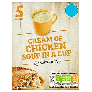 Sainsbury's Cream Of Chicken Cup Soup (120g)