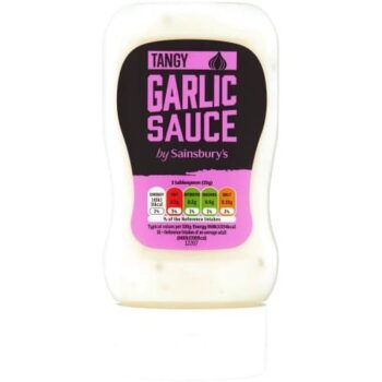 Sainsbury's Creamy Garlic Sauce (285g)