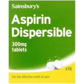 Sainsbury's Dispersible Aspirin Tablets (16)