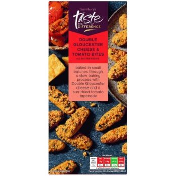 Sainsbury's Double Gloucester Cheese & Tomato Mini Bites Taste the Difference (100g)