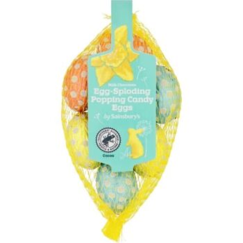 Sainsbury's Eggsploding Popping Candy Egg Net (75g)
