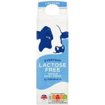 Sainsbury's Everyday Lactose Free Whole Dairy Drink (1 Litre)