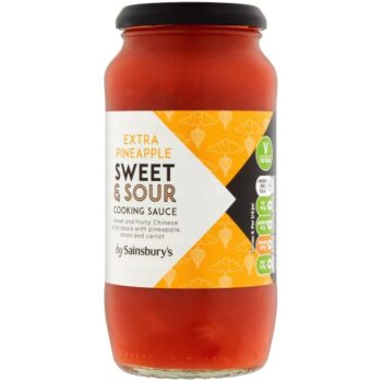 Sainsbury's Extra Pineapple Sweet & Sour Cooking Sauce (500g)