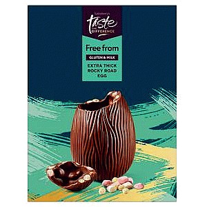 Sainsbury's Extra Thick Rocky Road Egg Taste the Difference (250g)