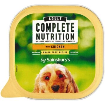 Sainsbury's Farmhouse Kitchen Adult Dog Food Smooth Pate With Chicken (300g)