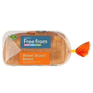 Sainsbury's Free From Brown Sliced Bread (535g)