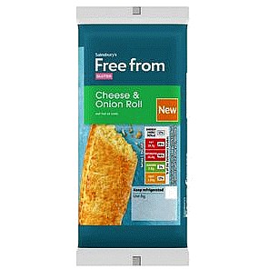 Sainsbury's Free From Cheese & Onion Roll (110g)
