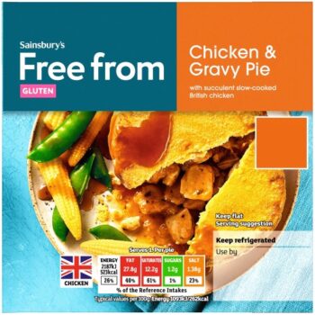 Sainsbury's Free From Creamy Chicken Pie (200g)