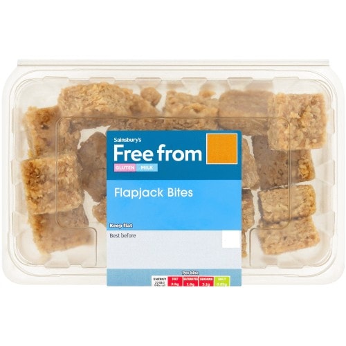 Sainsbury's Free From Flapjack Bites (240g)