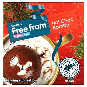 Sainsbury's Free From Hot Choc Bombe (40g)