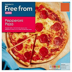 Sainsbury's Free From Pepperoni Pizza (305g)