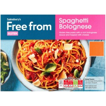 Sainsbury's Free From Spaghetti Bolognese (300g)