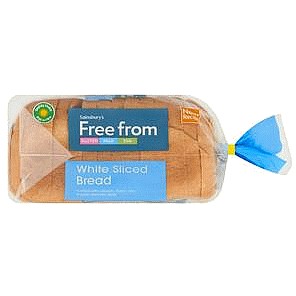 Sainsbury's Free From White Sliced Bread (535g)