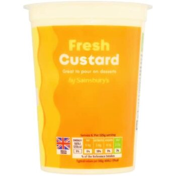 Sainsbury's Fresh Custard (500g)