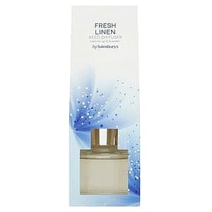 Sainsbury's Fresh Linen Reed Diffuser (80ml)