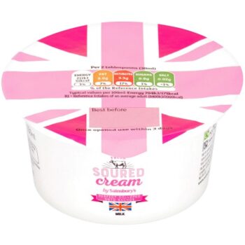 Sainsbury's Fresh Soured Cream (150ml)