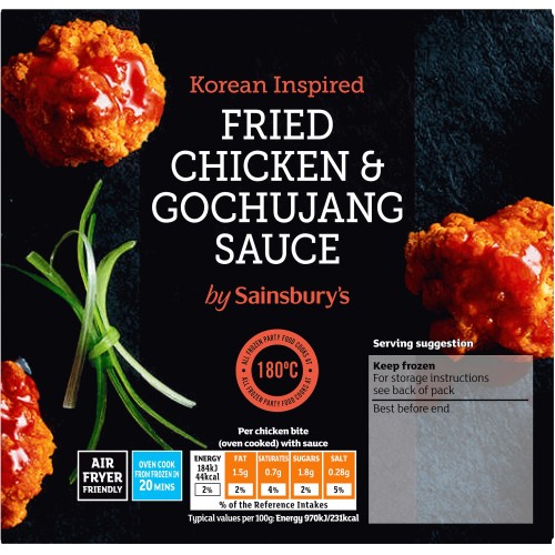 Sainsbury's Fried Chicken & Gochujang Sauce (210g)