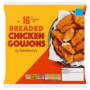 Sainsbury's Frozen Chicken Goujons (475g)