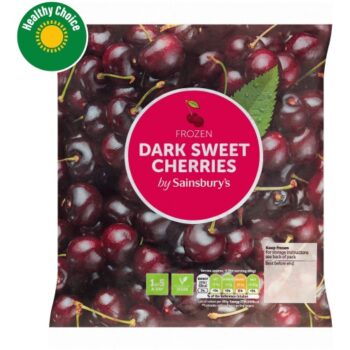 Sainsbury's Frozen Dark Sweet Cherries (450g)
